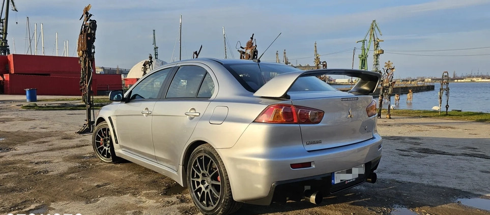 Mitsubishi Lancer Evolution cena 115000 przebieg: 131523, rok produkcji 2008 z Gdańsk małe 29